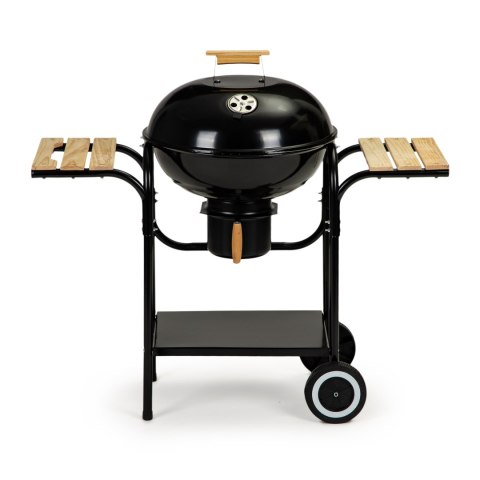 GRILL OGRODOWY WĘGLOWY Z POKRYWĄ I PÓŁKAMI RUSZT POPIELNIK MULTIGARDEN