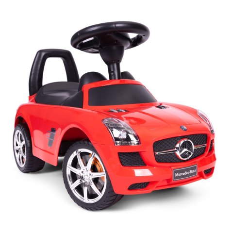 JEŹDZIK, PCHACZ MERCEDES CZERWONY SLS AMG CZERWONY JEŹDZIK, PCHACZ MERCEDES CZERWONY SLS AMG CZERWONY