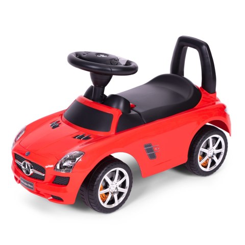 JEŹDZIK, PCHACZ MERCEDES CZERWONY SLS AMG CZERWONY JEŹDZIK, PCHACZ MERCEDES CZERWONY SLS AMG CZERWONY