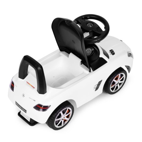 JEŹDZIK, PCHACZ DLA DZIECI MERCEDES SLS AMG BIAŁY JEŹDZIK, PCHACZ DLA DZIECI MERCEDES SLS AMG BIAŁY