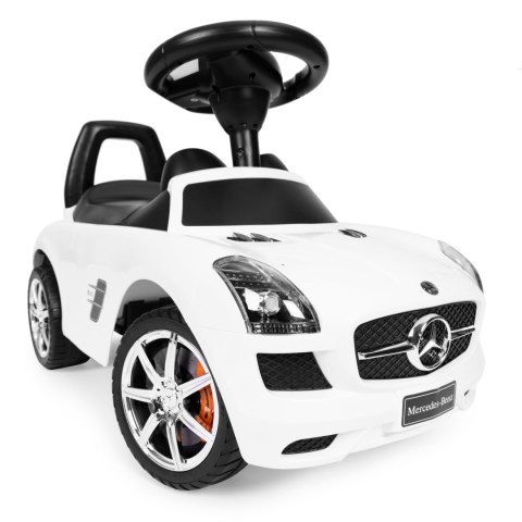 JEŹDZIK, PCHACZ DLA DZIECI MERCEDES SLS AMG BIAŁY JEŹDZIK, PCHACZ DLA DZIECI MERCEDES SLS AMG BIAŁY