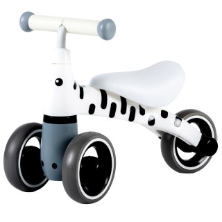 ROWEREK BIEGOWY DLA DZIECI BEZPIECZNA KONSTRUKCJA KOŁA EVA "ZEBRA" ECOTOYS