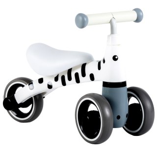 ROWEREK BIEGOWY DLA DZIECI BEZPIECZNA KONSTRUKCJA KOŁA EVA "ZEBRA" ECOTOYS