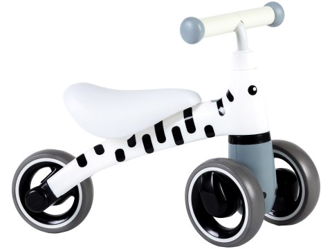 ROWEREK BIEGOWY DLA DZIECI BEZPIECZNA KONSTRUKCJA KOŁA EVA "ZEBRA" ECOTOYS