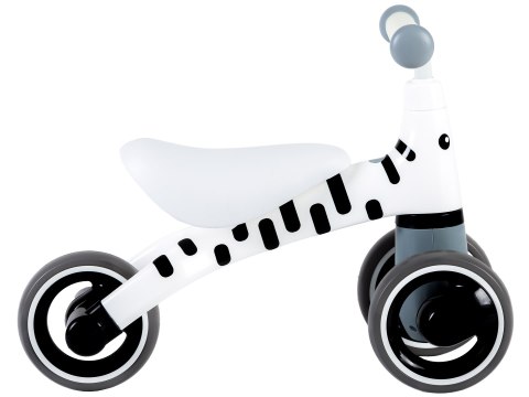 ROWEREK BIEGOWY DLA DZIECI BEZPIECZNA KONSTRUKCJA KOŁA EVA "ZEBRA" ECOTOYS