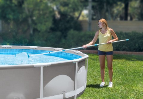 ZESTAW CZYSZCZĄCY DO CZYSZCZENIA BASENÓW Z ODKURZACZEM WODNYM 28002 INTEX