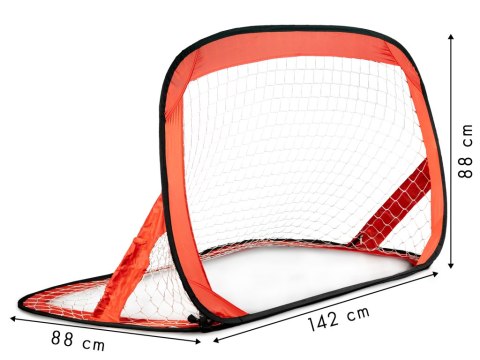 BRAMKA PIŁKARSKA DWIE BRAMKI DO PIŁKI NOŻNEJ DLA DZIECI 142 CM