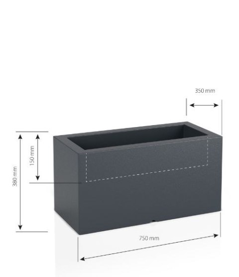 DESIGNERSKA DONICA MONUMO LUNGO ANTRACYTOWA