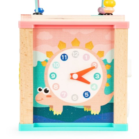 DREWNIANA KOSTKA EDUKACYJNA, SORTER MULA ECOTOYS DREWNIANA KOSTKA EDUKACYJNA, SORTER MULA ECOTOYS