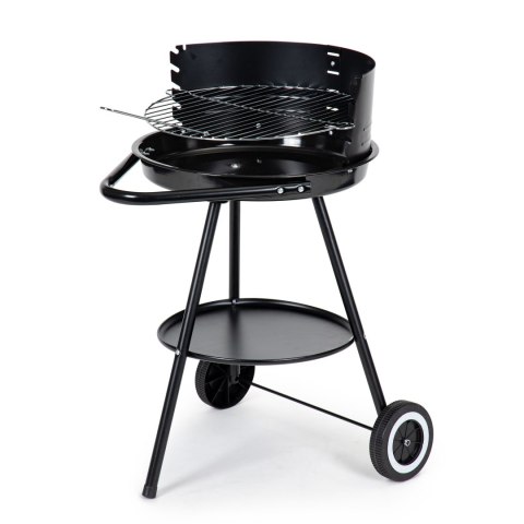 GRILL OGRODOWY OKRĄGŁY RUSZT Z REGULACJĄ WYSOKOŚCI RUSZTU MULTIGARDEN