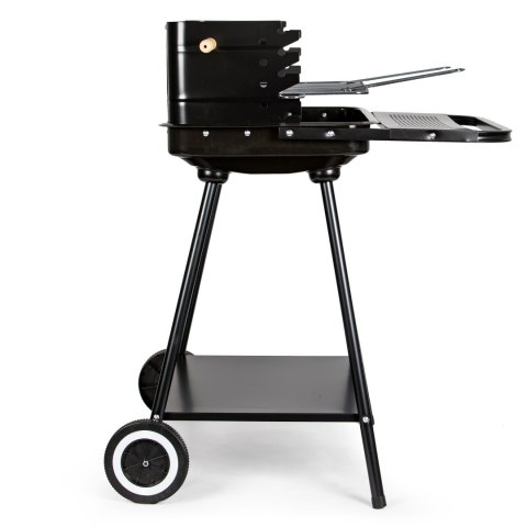GRILL OGRODOWY Z ROŻNEM I REGULACJĄ RUSZTU + DWIE DUŻE PÓŁKI MULTIGARDEN