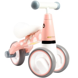 ROWEREK BIEGOWY DLA DZIECI BEZPIECZNA KONSTRUKCJA KOŁA EVA "FLAMING" ECOTOYS
