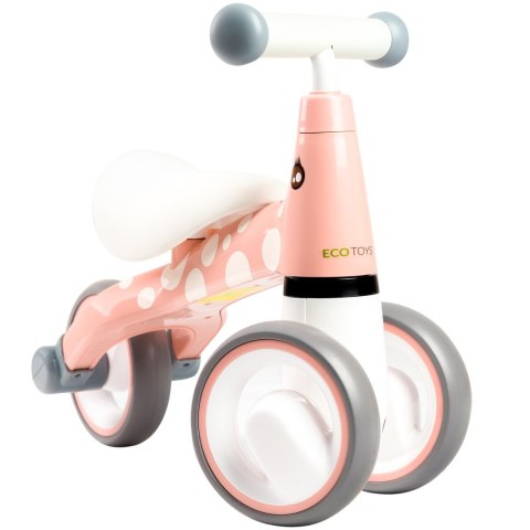 ROWEREK BIEGOWY DLA DZIECI BEZPIECZNA KONSTRUKCJA KOŁA EVA "FLAMING" ECOTOYS