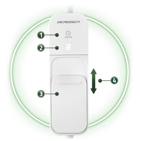 ELEKTRYCZNY OGRZEWACZ DO STÓP BERDSEN BD-970