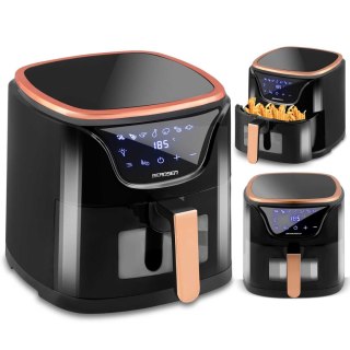 FRYTKOWNICA BEZTŁUSZCZOWA AIR FRYER BD-652 CZARNO-ZŁOTA