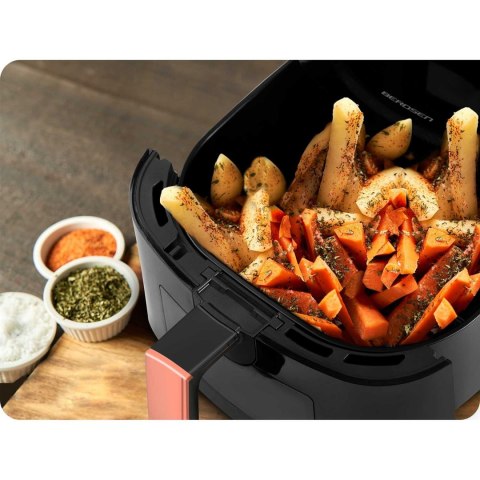 FRYTKOWNICA BEZTŁUSZCZOWA AIR FRYER BD-652 CZARNO-ZŁOTA