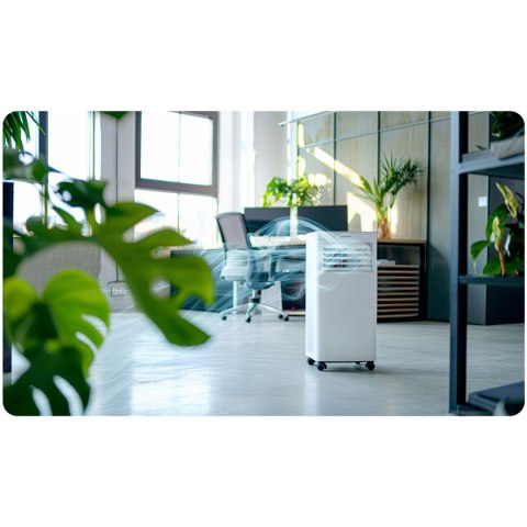 KLIMATYZATOR PRZENOŚNY Z USZCZELKĄ OKIENNĄ 10000 BTU BERDSEN BD-580