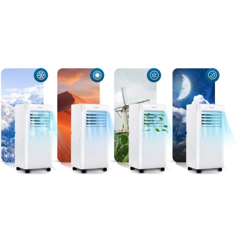 KLIMATYZATOR PRZENOŚNY Z USZCZELKĄ OKIENNĄ 10000 BTU BERDSEN BD-580