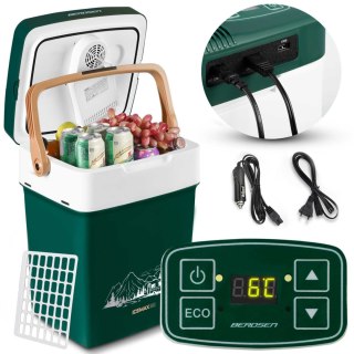 LODÓWKA TURYSTYCZNA BERDSEN ICEMAX 29 LITRY TRYB ECO - ZIELONA