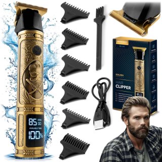 MASZYNKA DO STRZYŻENIA WŁOSÓW BERDSEN BD-261 ZŁOTA BARBER