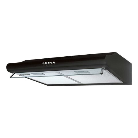 OKAP KUCHENNY PODSZAFKOWY - POCHŁANIACZ 60 CM BERDSEN BE-10-A CZARNY