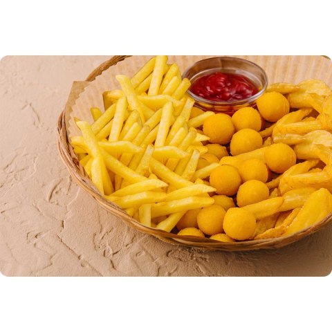 PAPIER DO PIECZENIA W FRYTKOWNICY 16 CM BERDSEN - 20 SZT