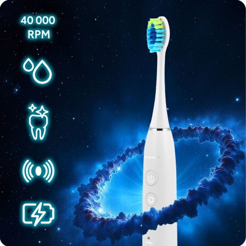 SZCZOTECZKA SONICZNA DO ZĘBÓW BERDSEN GALAXY BIAŁA
