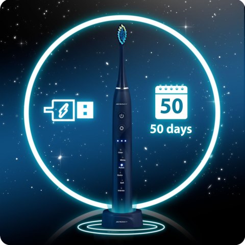 SZCZOTECZKA SONICZNA DO ZĘBÓW BERDSEN GALAXY GRANATOWA