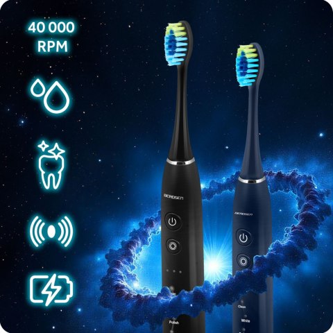 SZCZOTECZKA SONICZNA DO ZĘBÓW ZESTAW 2 SZT BERDSEN GALAXY DUO