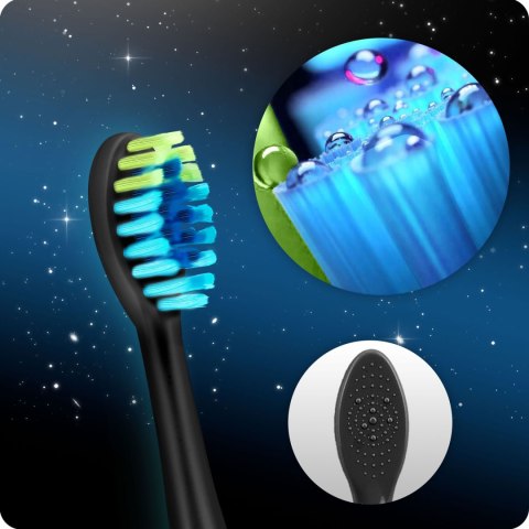 SZCZOTECZKA SONICZNA DO ZĘBÓW ZESTAW 2 SZT BERDSEN GALAXY DUO