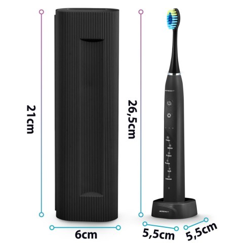 SZCZOTECZKA SONICZNA DO ZĘBÓW ZESTAW 2 SZT BERDSEN GALAXY DUO