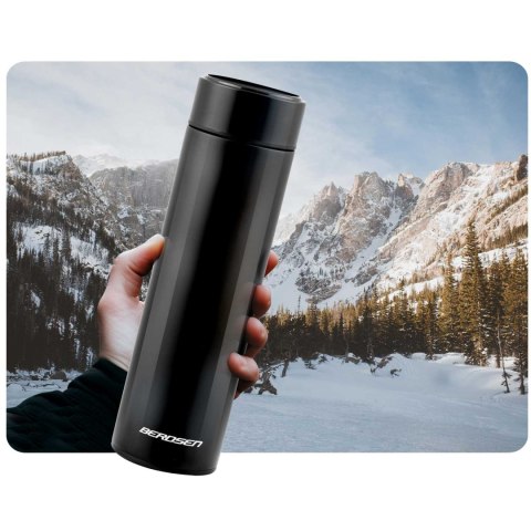 TERMOS PRÓŻNIOWY 420 ML BD-782 CZARNY