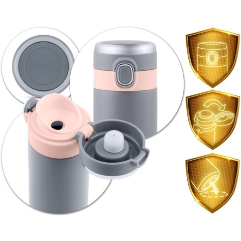 TERMOS PRÓŻNIOWY 450 ML BD-786 SZARY