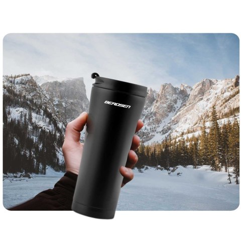 TERMOS PRÓŻNIOWY 470 ML BD-785 CZARNY