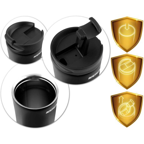 TERMOS PRÓŻNIOWY 470 ML BD-785 CZARNY