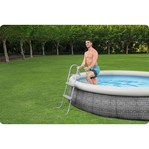 DRABINKA METALOWA DO BASENÓW 84 CM BESTWAY 58430