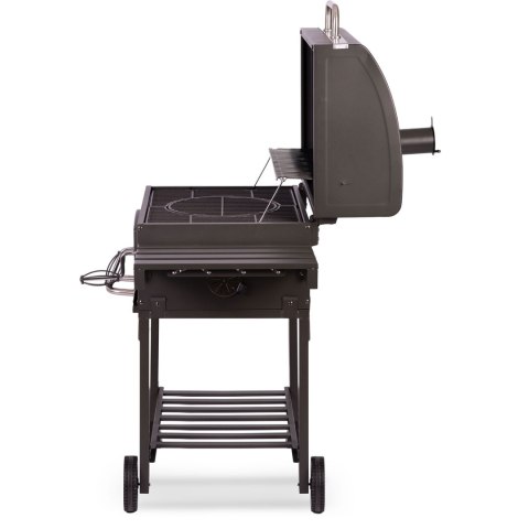 GRILL WĘGLOWY Z POKROWCEM BERDSEN BD-891 CZARNY
