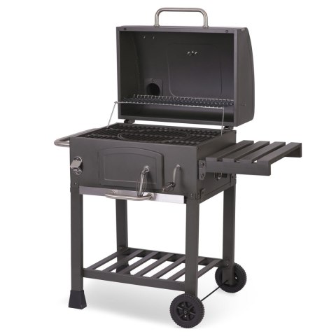 GRILL WĘGLOWY Z POKROWCEM BERDSEN BD-891 CZARNY