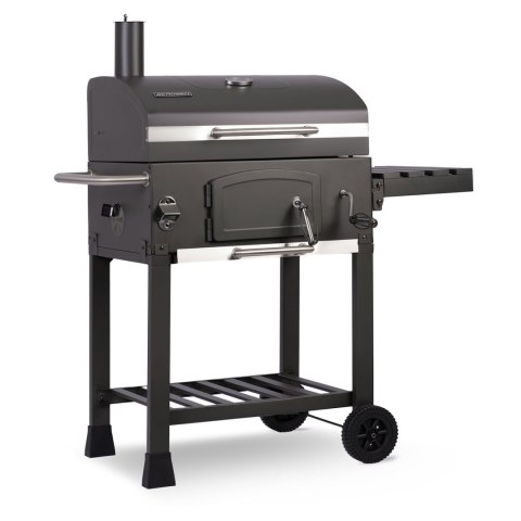 GRILL WĘGLOWY Z POKROWCEM BERDSEN BD-891 CZARNY