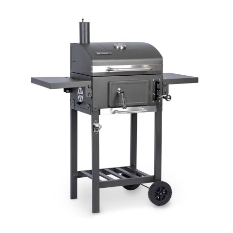GRILL WĘGLOWY Z POKROWCEM BERDSEN BD-892 CZARNY