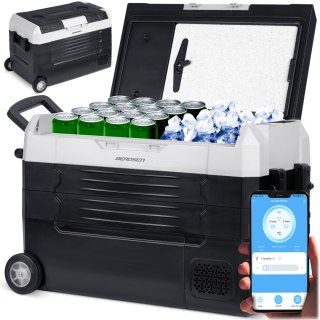 LODÓWKA KOMPRESOROWA TURYSTYCZNA ICEMAX 400 BERDSEN 40 LITRY - CZARNO-SZARA