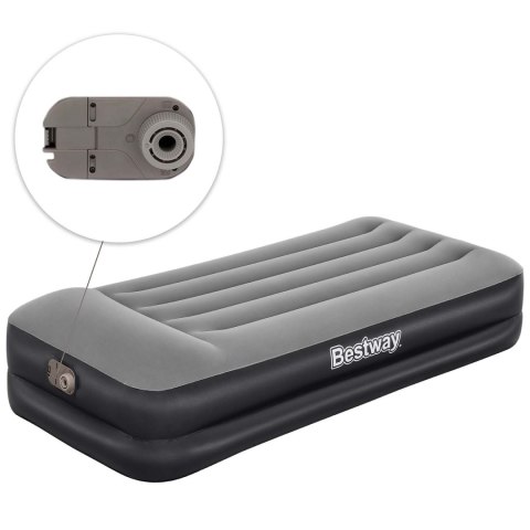 MATERAC DMUCHANY 191X97X46 CM Z WBUDOWANĄ POMPKĄ ELEKTRYCZNĄ BESTWAY 67401