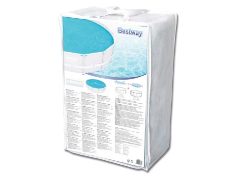 POKRYWA SOLARNA DO BASENU STELAŻ 427 CM BESTWAY 58252 POKRYWA SOLARNA DO BASENU STELAŻ 427 CM BESTWAY 58252
