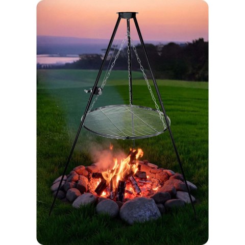 RUSZT NA OGNISKO TRÓJNÓG 80 CM BERDSEN BD-884 RUSZT NA OGNISKO TRÓJNÓG 80 CM BERDSEN BD-884
