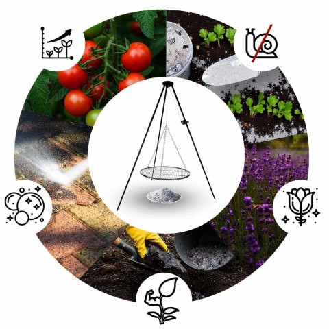 RUSZT NA OGNISKO TRÓJNÓG 80 CM BERDSEN BD-884 RUSZT NA OGNISKO TRÓJNÓG 80 CM BERDSEN BD-884