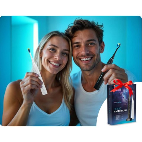 SZCZOTECZKA SONICZNA DO ZĘBÓW ZESTAW 2 SZT BERDSEN GALAXY DUO