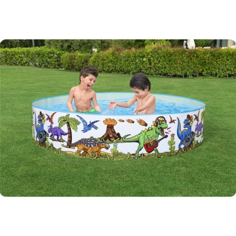 BASEN OGRODOWY DLA DZIECI DINOZAUR 183 X 38 CM BESTWAY 55022