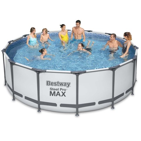 BASEN OGRODOWY STELAŻOWY 427 X 122 CM 12W1 BESTWAY 5612X
