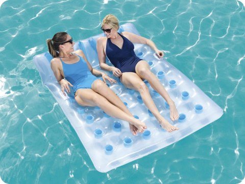 DUŻY MATERAC PLAŻOWY DLA 2 OS. 193 X 142 CM BESTWAY 43055