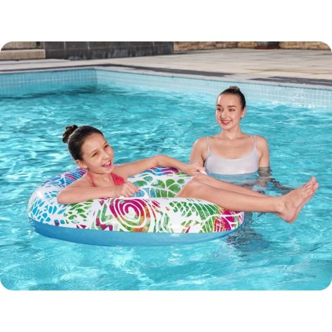 KÓŁKO DLA DZIECI O ŚREDNICY 91 CM 3 KOLORY BESTWAY 36084 CZERWONY